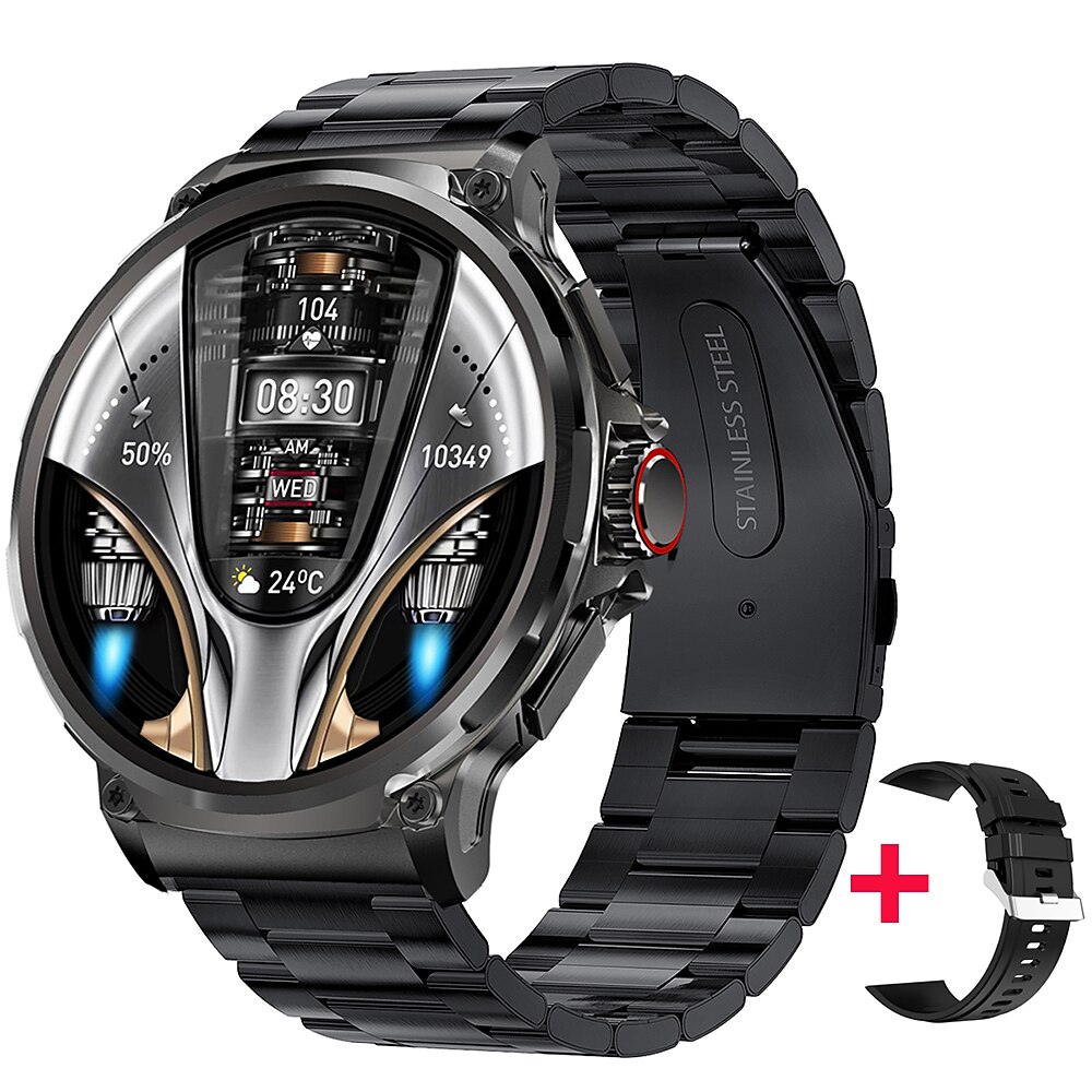 2024 neue 1,85 zoll hd bildschirm smart watch männer 710 mah batterie lange standby-bluetooth anruf fitness uhr smart watch Lightinthebox