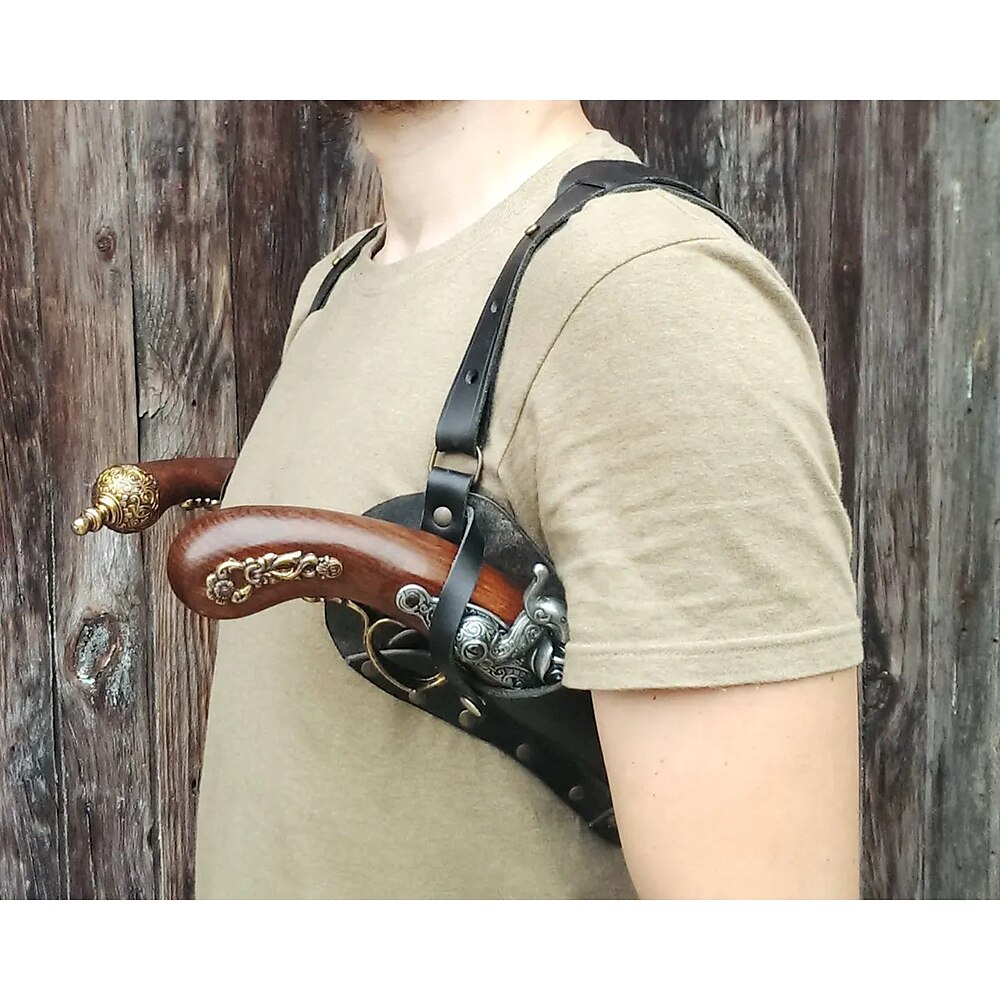 18. Jahrhundert 17. Jahrhundert Bundesstaat Texas Holster Seeräuber West Cowboy Amerikaner Herren Damen Halloween Leistung Maskerade Mehre Accessoires Lightinthebox