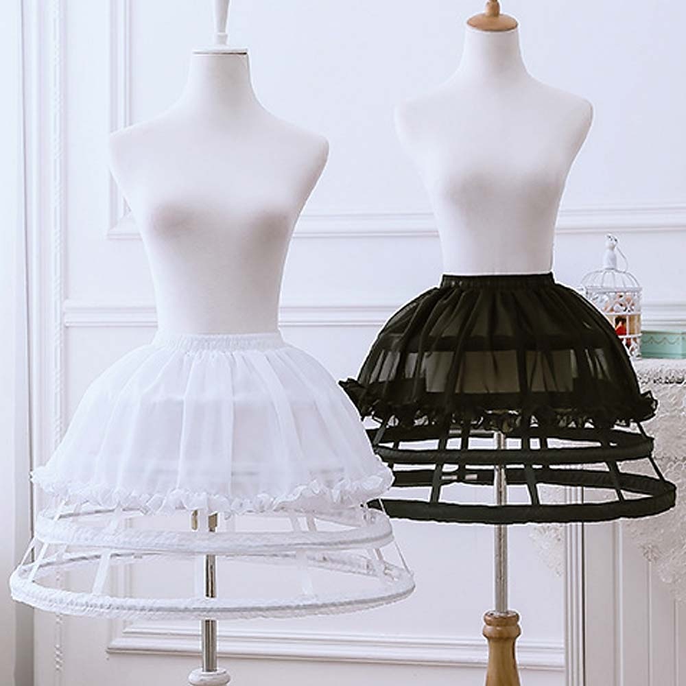 Cosplay - Lolita Minimantel Tutu Unter Rock Knie-Länge Prinzessin Damen Maskerade Party Erwachsene Minimantel Lightinthebox