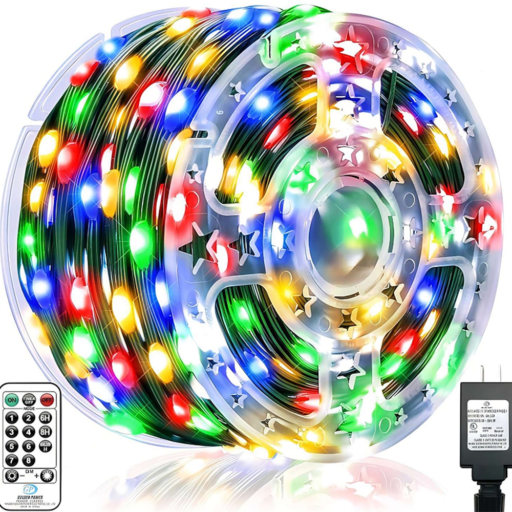 100M Flexible LED-Lichtleisten Lichterketten Weihnachtslichterketten 1000 LEDs 2835 SMD Warmweiß Mehrfarbig Netual Weiß Kreative Lichterketten Weihnachtsbeleuchtung Party Urlaub Hochzeit 31 V Lightinthebox