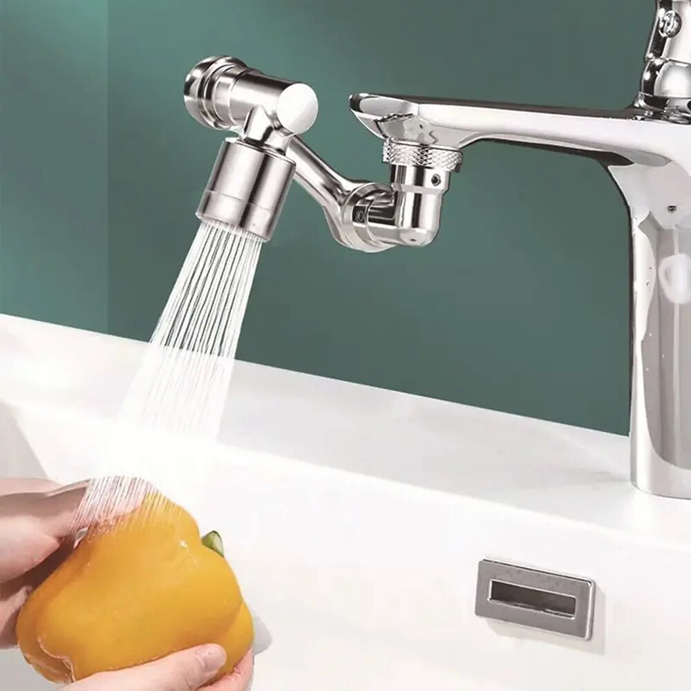 1 Stück 1440 Kupferlegierung Universal Schwenkbarer Wasserhahn Sprühkopf Passend für Verlängerung Wasserhahn Belüfter Auslauf Küchenarmatur Waschbecken Roboterarm Wasserhahn Verlängerung Spüle Zubehör Lightinthebox