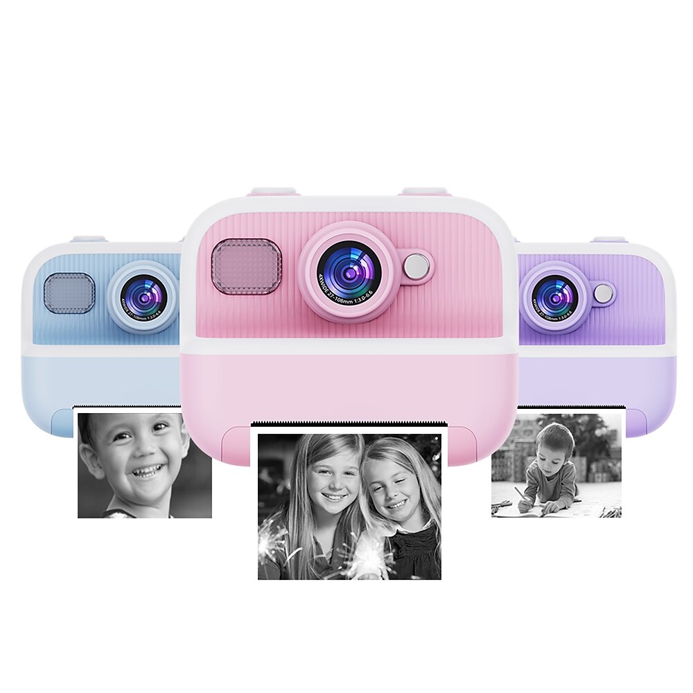 Die neue Kinderkamera Polaroid Kamera macht Fotos, nimmt Videos auf und druckt sofort. Die Kamera verfügt über hochauflösende Pixel Lightinthebox