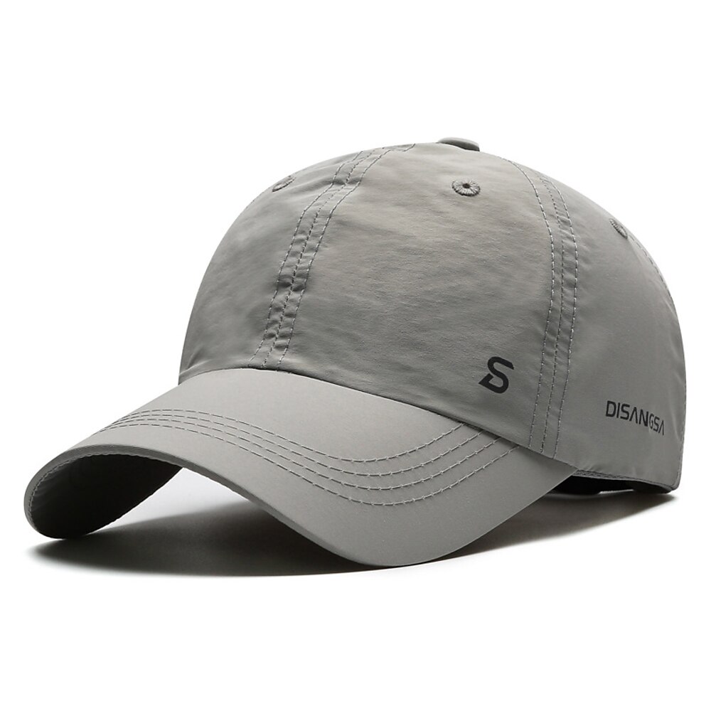 Herren Cap Basecap Sonnenhut Kappe Schwarz Marineblau Chinlon Modisch Brautkleider schlicht Strasse Täglich Buchstabe Einstellbar Sonnenschutz Atmungsaktiv Lightinthebox