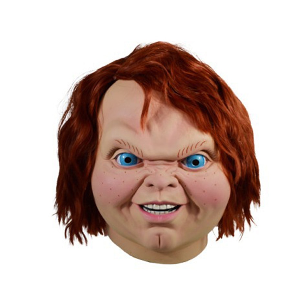 Chucky Maske Haloween Figuren Erwachsene Herren Damen Gruseliges Kostüm Halloween Karneval Einfaches Karnevalskostüm Lightinthebox