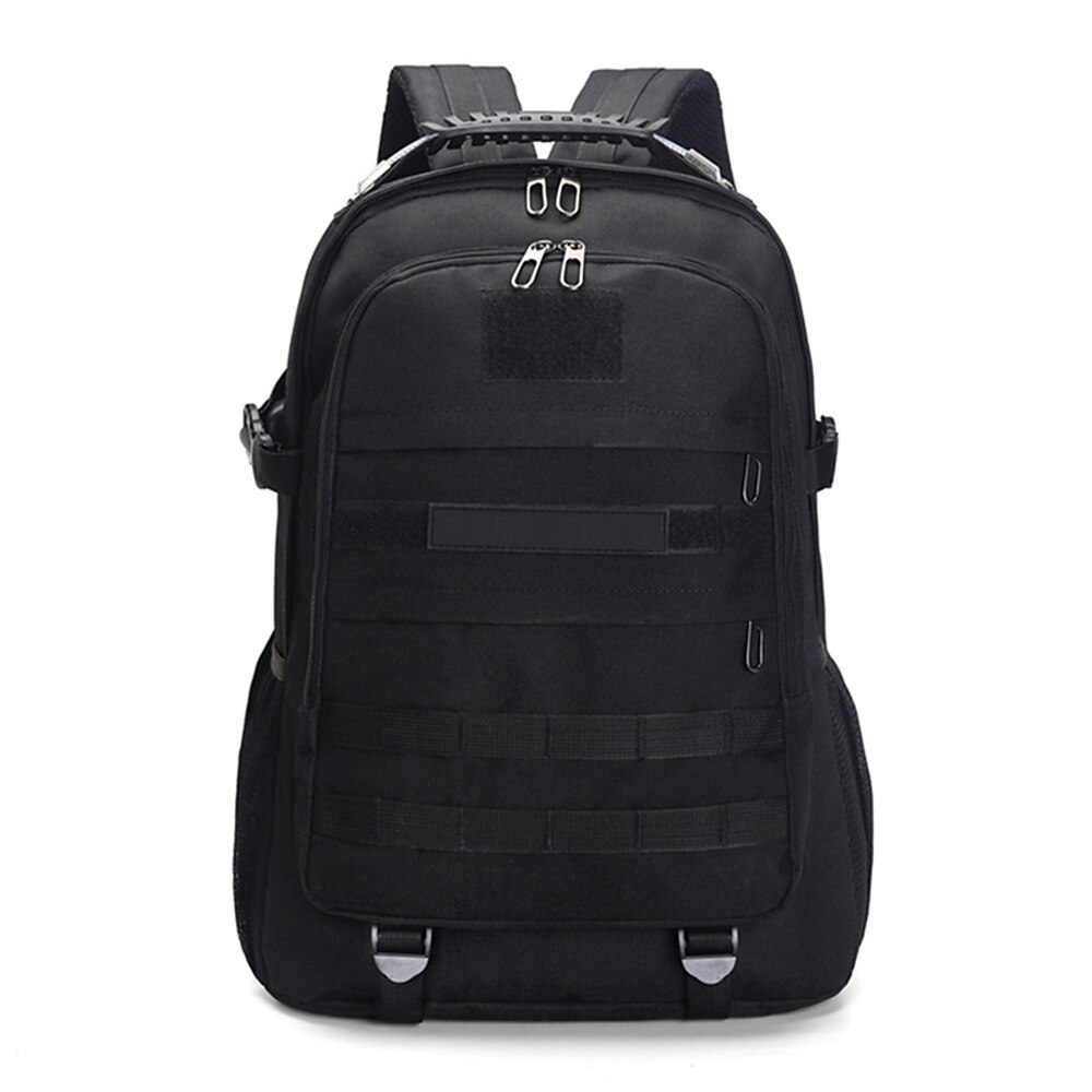 40 L Wandern Tagesrucksäcke Rucksack Zip Multi Pocket - Regendicht Anatomisches Design tragbar Langlebig Außen Wandern Camping Militär Nylon Dschungeltarnung Wüstentarnung Schwarz Lightinthebox