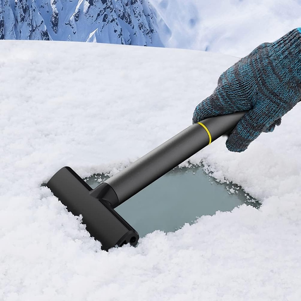 Auto-Eiskratzer, Windschutzscheiben-Schneeräumschaufel, Eisbrecher, Schneeräumer, Reinigungsglasbürste, TPU-Winter-Schneebürste, Schaufelwerkzeug Lightinthebox