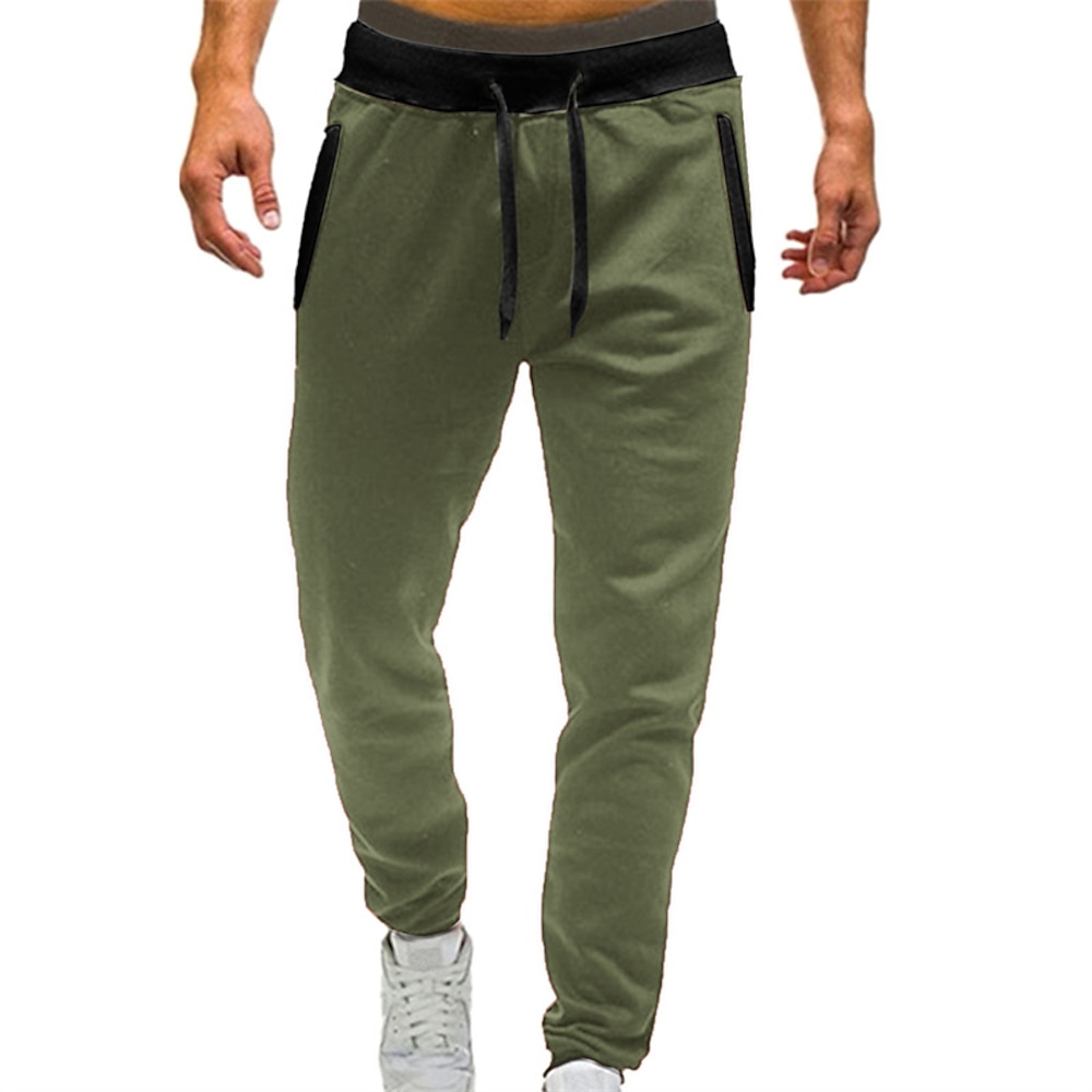 Herren Sporthose Trainingshose Track Pants Tasche Elastischer Bund Hosen / Regenhose Outdoor Sport Natur Sportlich Schnelltrocknend Leichtgewichtig Weich Marathon Laufen Trainieren Reguläre Passform Lightinthebox