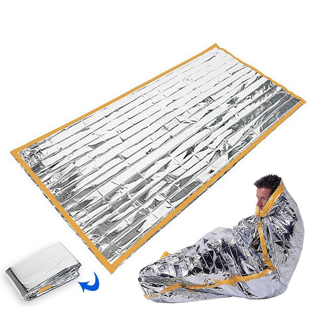 Schlafsack Draussen Camping Rechteckig für Erwachsene 5-25 °C Einzelbett(150 x 200 cm) Polyesterfaser warm Tragbar Windundurchlässig Langlebig 200100 cm Winter Herbst zum Campen und Wandern Camping Lightinthebox