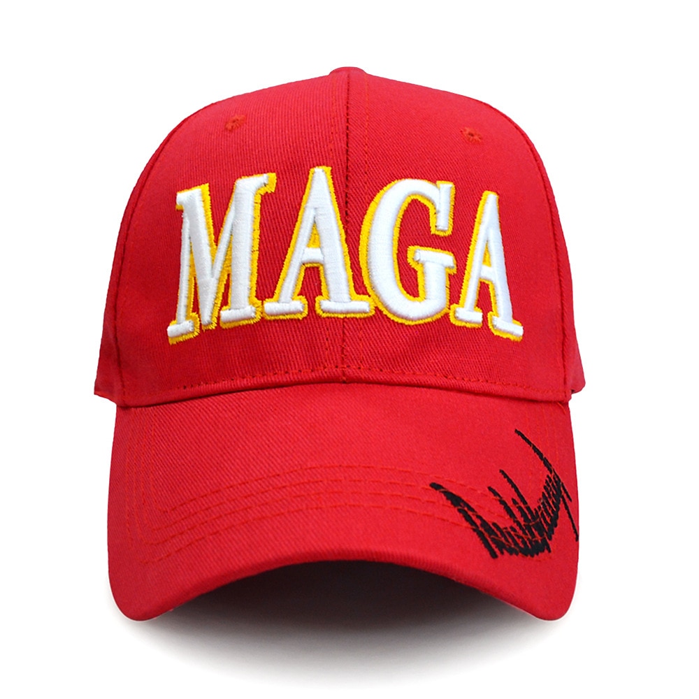 Trump-Mütze Maga Herren Baseballmütze Unisex Sonnenhut schwarz rot Baumwolle Polyester verstellbar Mode Alltagskleidung Festival bestickt lässig täglich Lightinthebox