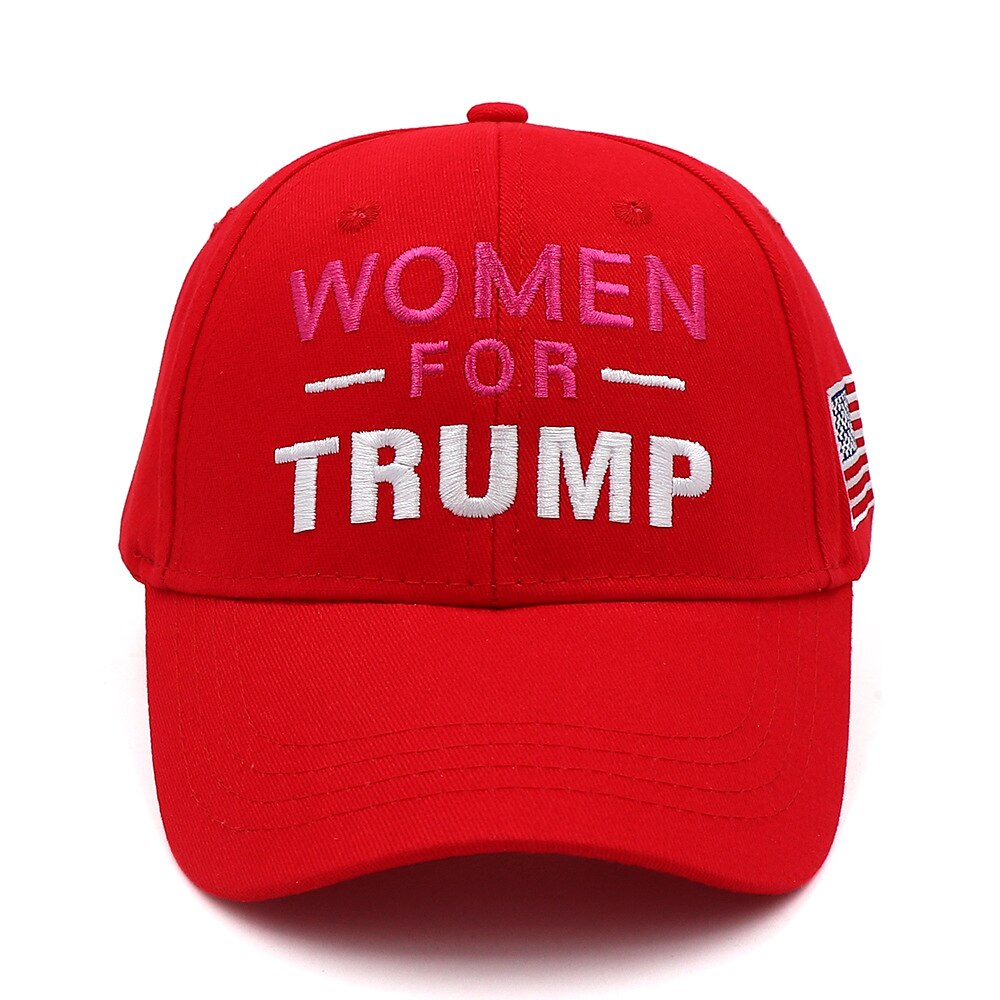 Unisex Trump Hut Frauen für Trump Baseball Cap Sonnenhut rot Baumwolle Polyester verstellbar Mode Alltagskleidung Festival bestickt lässig / täglich Lightinthebox