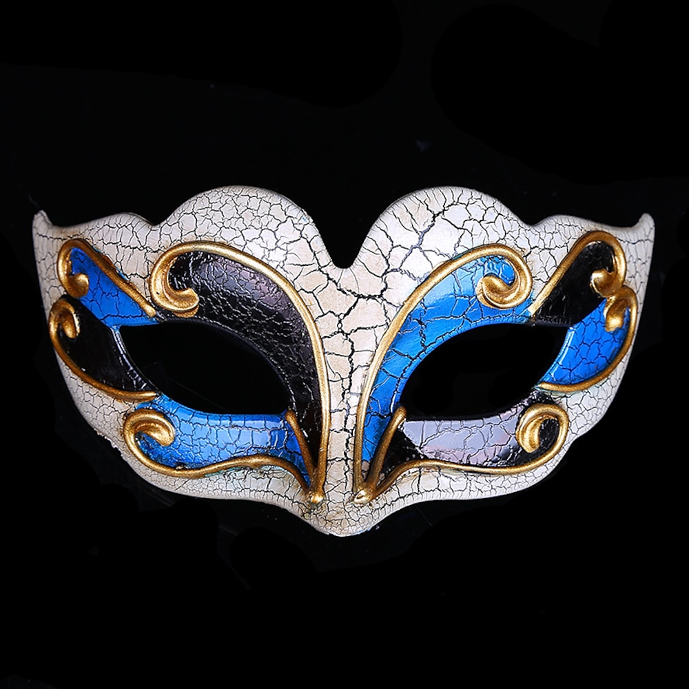 Arlecchina Karnevalsmaske Venezianische Maske Columbina Erwachsene Damen Halbes Gesicht Party Maskerade Karneval von Venedig Halloween Karneval Einfaches Karnevalskostüm Lightinthebox