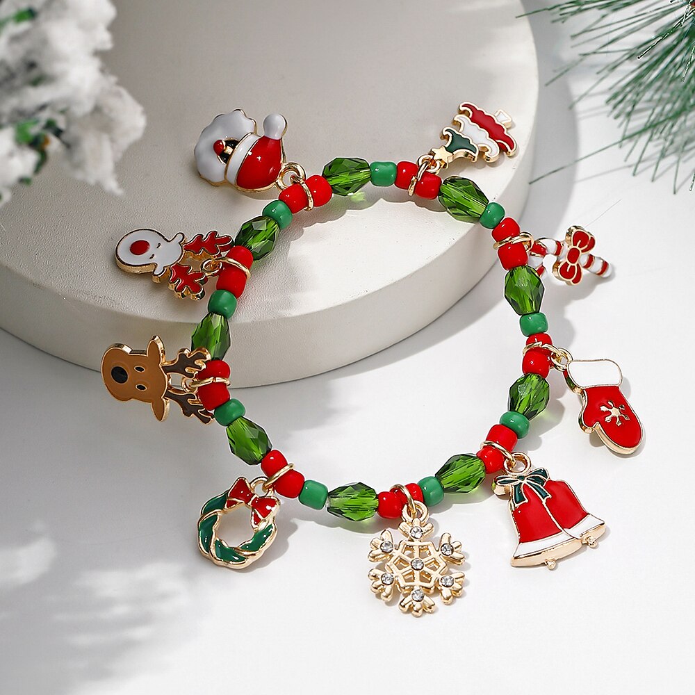 Vintage-Stil Gesegnet Stilvoll Natürlicher Kristall Armband Schmuck Rot Für Party Weihnachten Strasse Lightinthebox