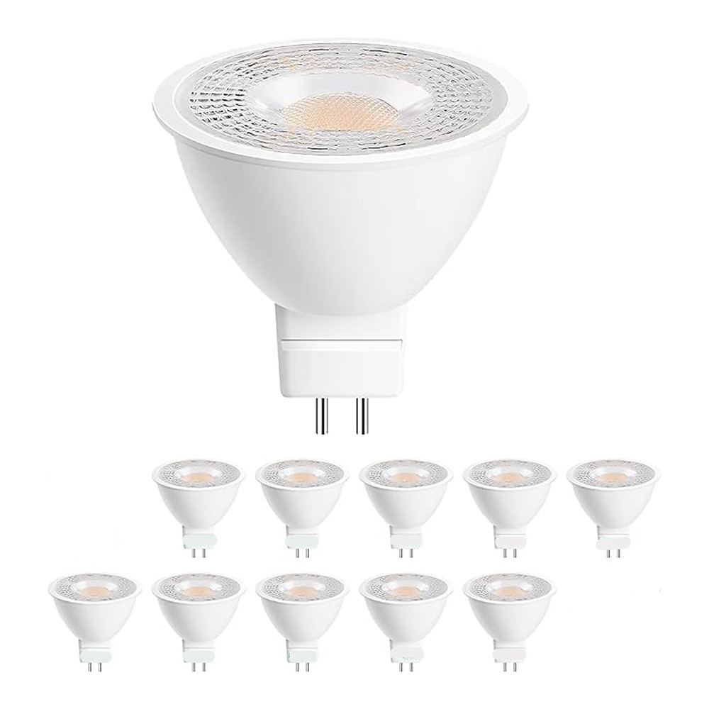 10 stücke dimmbare mr16 birne scheinwerfer lampada led ac/dc 12v bombillas spot licht ersetzen die 50w halogen lampe hause derection Lightinthebox