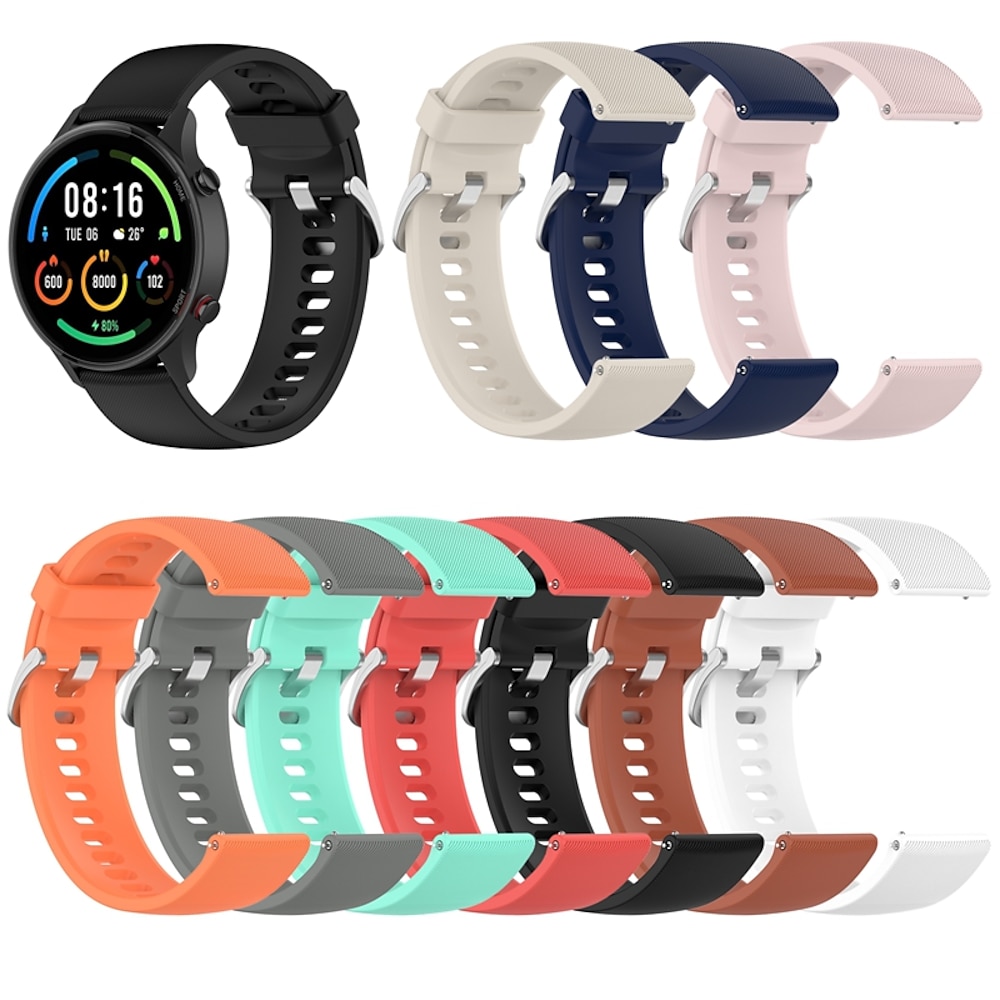 Smartwatch-Band Kompatibel mit Xiaomi Xiaomi Uhrenfarbe Smartwatch Gurt Solo-Loop Sportarmband Ersatz Armband Lightinthebox