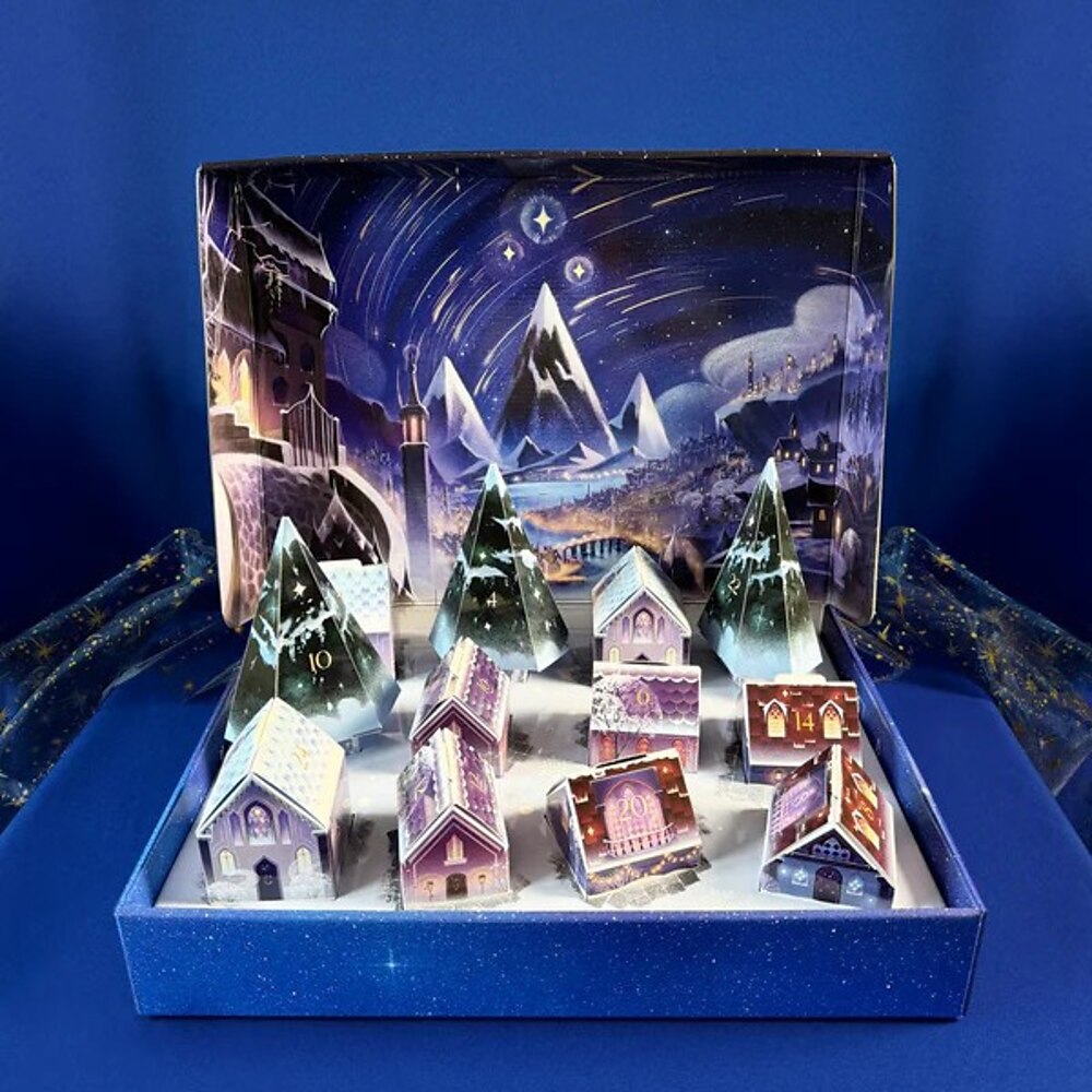 Velaris Adventskalender 2024, 12-tägiger Weihnachts-Adventskalender, Weihnachts-Countdown-Kalender mit Juwelen stationär Gadgets, Weihnachtsgeschenke für Erwachsene und Kinder Lightinthebox