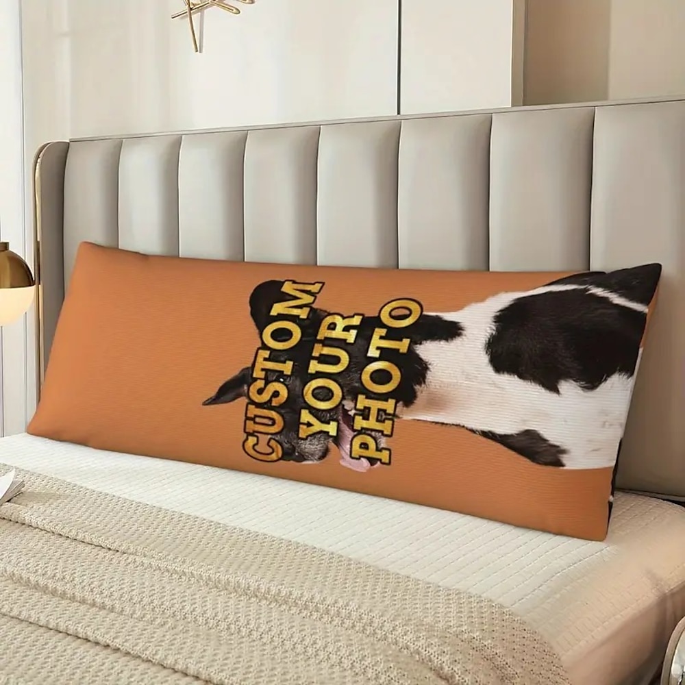 benutzerdefinierte Körperkissenbezug fügen Sie Ihr Bild personalisiertes Geschenk Foto-Design Bild Kissen Bett Kissenbezug Kissenbezug 1pc maßgeschneiderte Lightinthebox