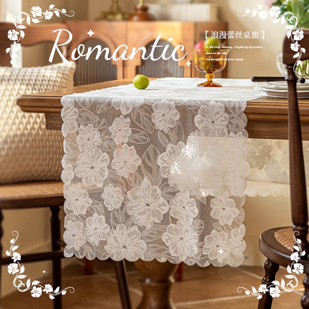 Hochzeitstischdecken elegantes Design für anspruchsvolle Anlässe romantische Akzente für eine stimmungsvolle Atmosphäre perfekt für Hochzeiten, Empfänge und Bankette strapazierfähig, stilvoll und pflegeleicht Lightinthebox