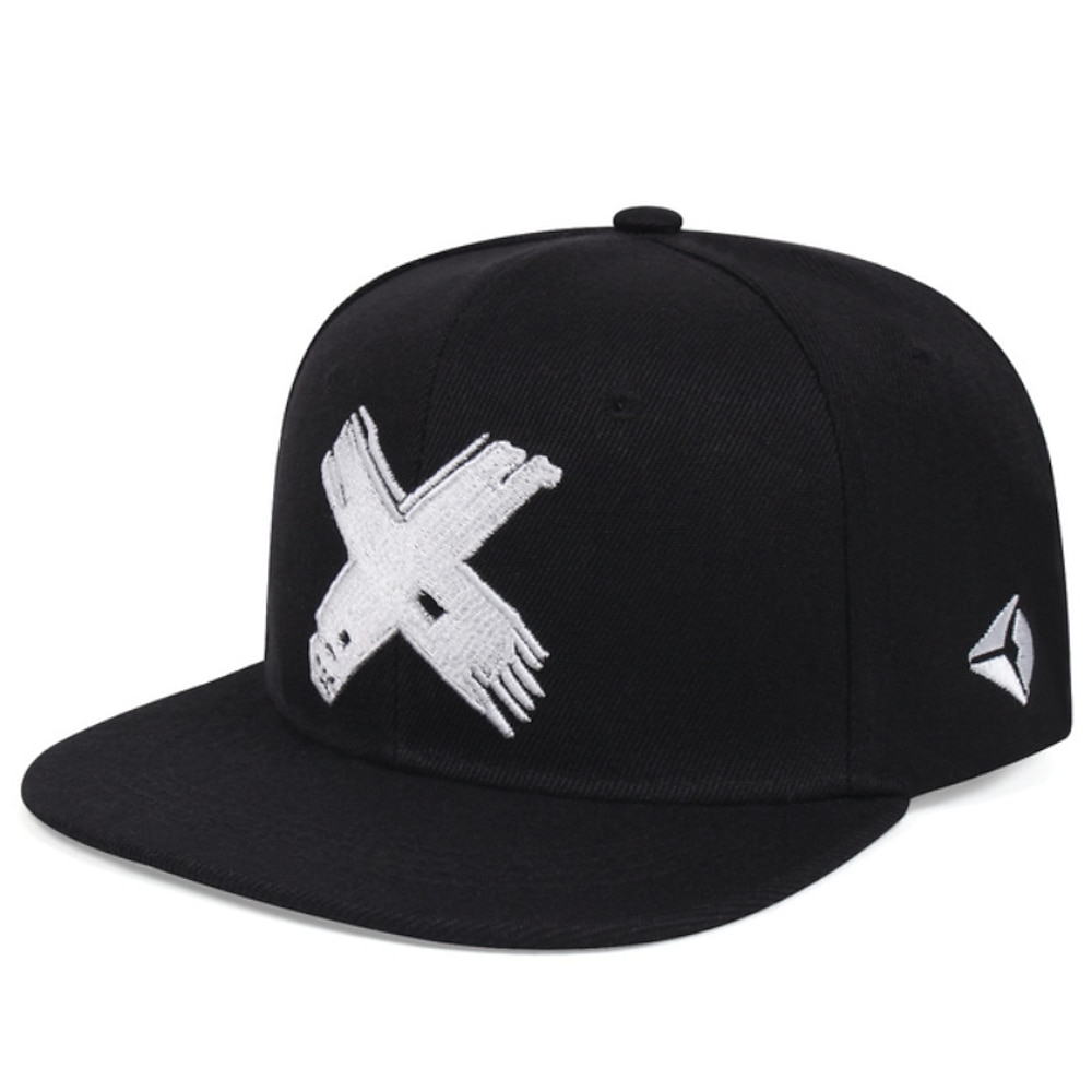 Herren Cap Basecap Sonnenhut Kappe Schwarz Weiß Polyester Modisch Brautkleider schlicht Strasse Täglich Graphic Einstellbar Sonnenschutz Atmungsaktiv Lightinthebox