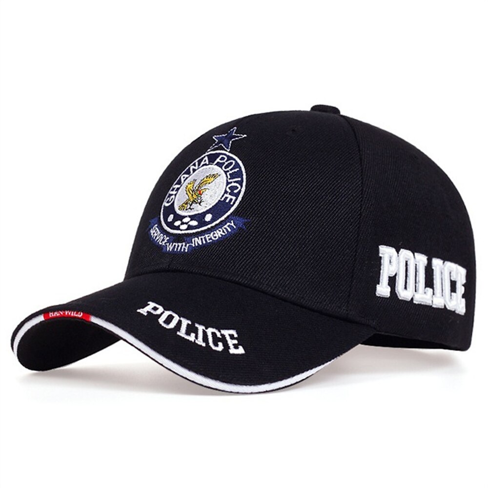 Herren Cap Basecap Sonnenhut Kappe Schwarz Dunkel Blau Acrylfasern Bestickt Modisch Brautkleider schlicht Urlaub Täglich Buchstabe Adler Einstellbar Sonnenschutz Atmungsaktiv Lightinthebox