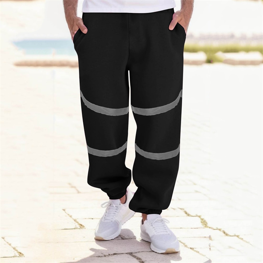 Herren Cargohosen Wanderhose Wanderhosen Taktische Hosen Militär Patchwork Außen Regular Fit Atmungsaktiv Schnelltrocknend Hosen / Regenhose Elastische Taille Balkenfuß Dunkelgrau Schwarz Jagd Lightinthebox