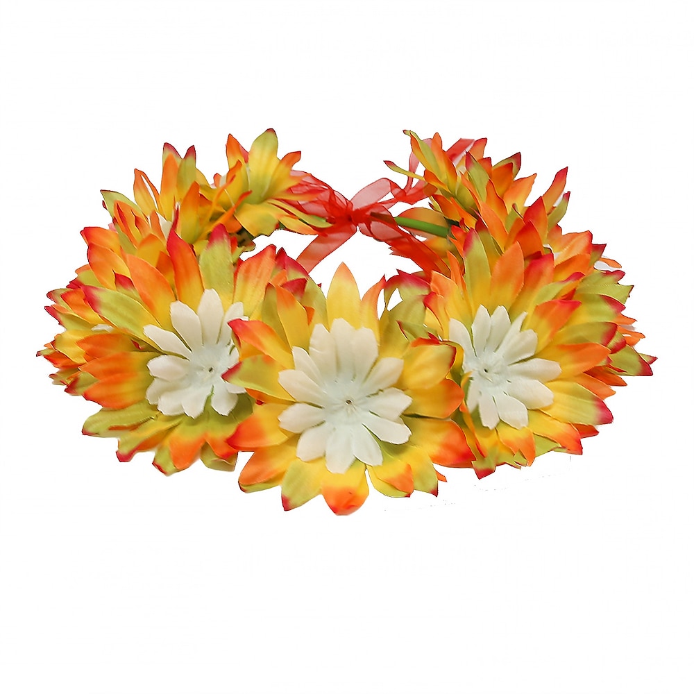 Moana Prinzessin Moana Accessoires Kranz Blumenkrone Damen Königstag Film Cosplay Cosplay Karneval Kindertag Welttag des Buches Party Geburtstag Strand Lightinthebox