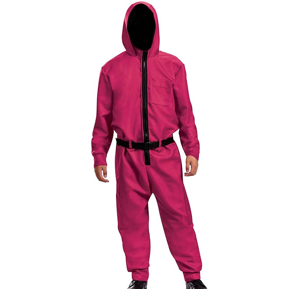 rote Wache Jumpsuit Herren Damen Film Cosplay Kostüme zum Thema Film und Fernsehen Halloween Karneval Leistung Party Lightinthebox