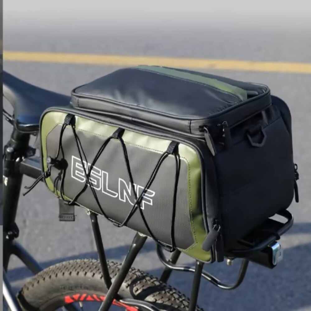 13 L Fahrrad Kofferraum Tasche / Fahrradtasche Rucksackabdeckungen Wasserdicht Atmungsaktiv Schnelltrocknend Fahrradtasche Terylen Nylon Tasche für das Rad Fahrradtasche Fahhrad Motorrad Lightinthebox