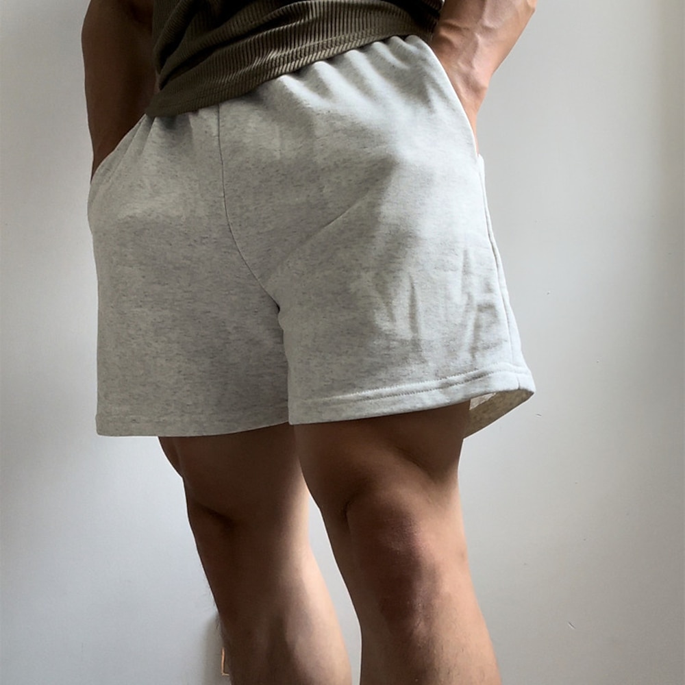 Herren Sportliche Shorts Shorts Kurze Hosen Basketball-Shorts Kurze Sporthose Sport Täglich Schnelltrocknend Hohe Dehnung Komfortabel Tasche Kordelzug Elastische Taille Glatt Kurz Gymnastik Lightinthebox