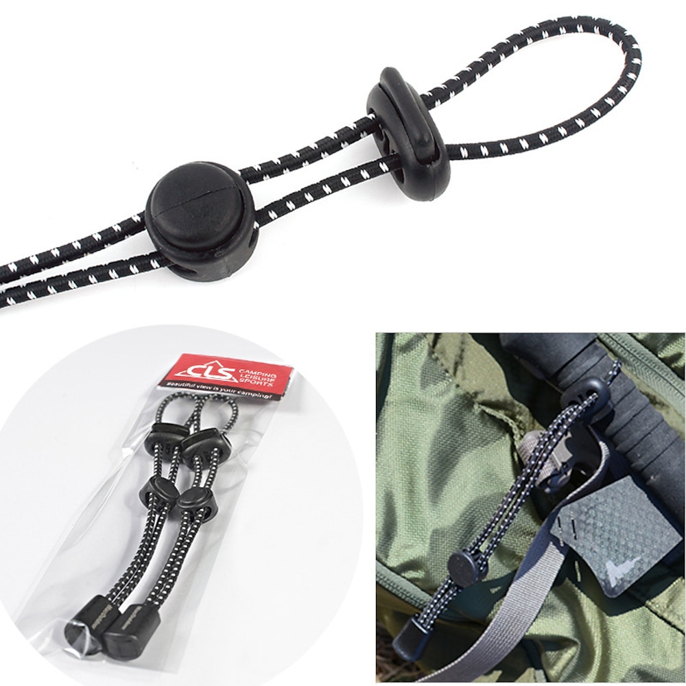 1 Stück/4 Stück Hochleistungs-Bungee-Seil - elastisches Outdoor-Seil zur Sicherung von Campingausrüstung und Gepäck. mehr - stark langlebig Lightinthebox