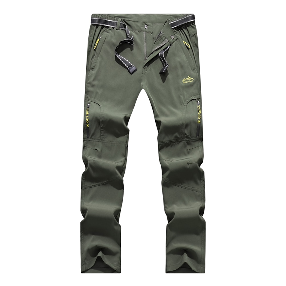 Herren Cargohosen Wanderhose Wanderhosen Taktische Hosen Militär Außen Regular Fit Atmungsaktiv Hosen / Regenhose Schwarz Armeegrün Jagd Klettern Camping / Wandern / Höhlenforschung L XL XXL XXXL 4XL Lightinthebox