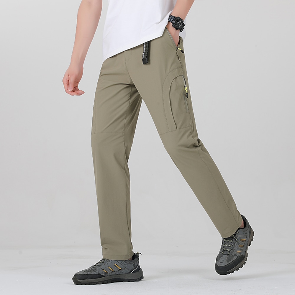 Herren Cargohosen Wanderhose Wanderhosen Taktische Hosen Militär Außen Regular Fit Wasserdicht Atmungsaktiv Schnelltrocknend Dehnbar Hosen / Regenhose Schwarz Armeegrün Jagd Klettern Camping Lightinthebox