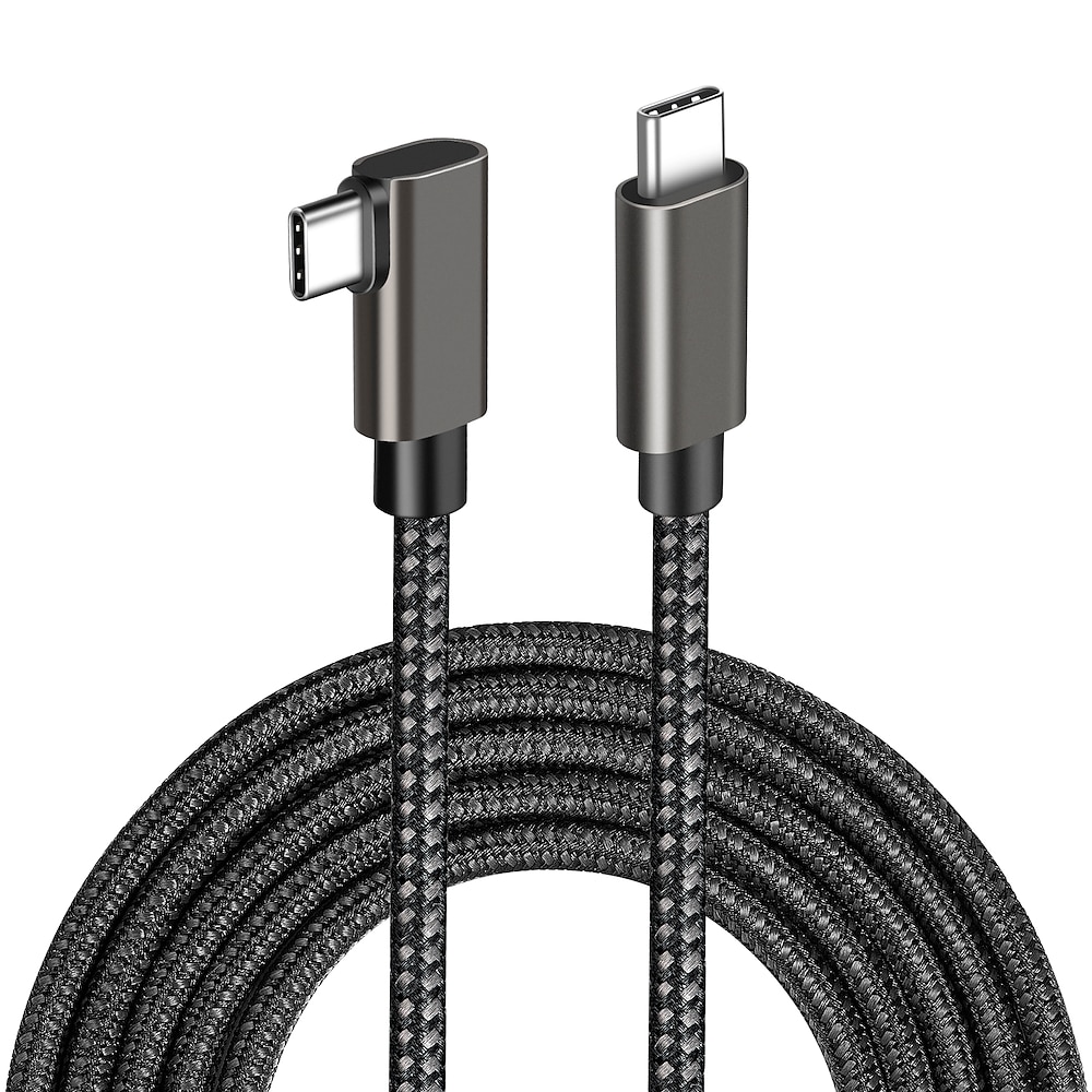 VR-Link-Kabel, 3m, kompatibel mit Quest2-/Pico 4-Zubehör und PC/Steam VR, Hochgeschwindigkeits-PC-Datenübertragung, USB 3.0-auf-USB-C-Kabel für VR-Headset und Gaming-PC Lightinthebox