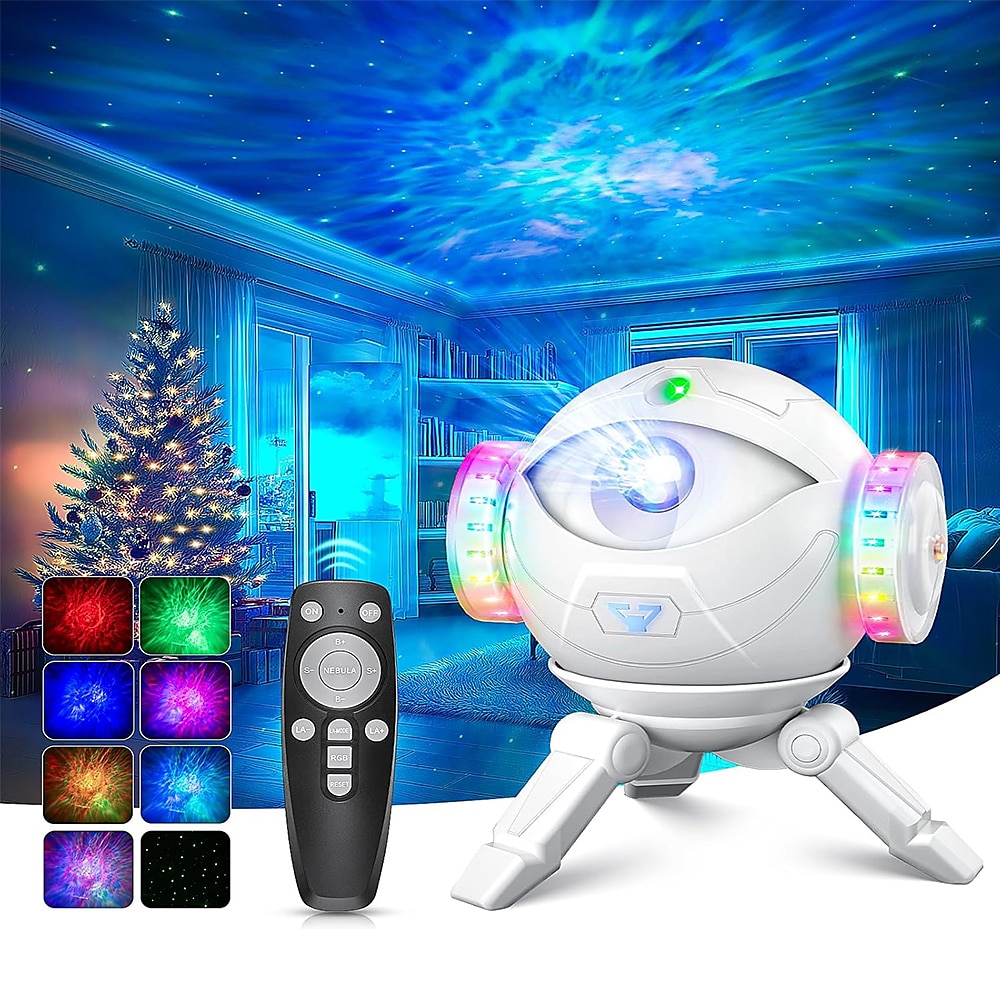 Galaxy Star Projektor - Bluetooth-Lautsprecher Nachtlicht für Kinder, Babys, Erwachsene, Schlafzimmer, Party, Spielzimmer, Heimkino, 1 Stück Lightinthebox