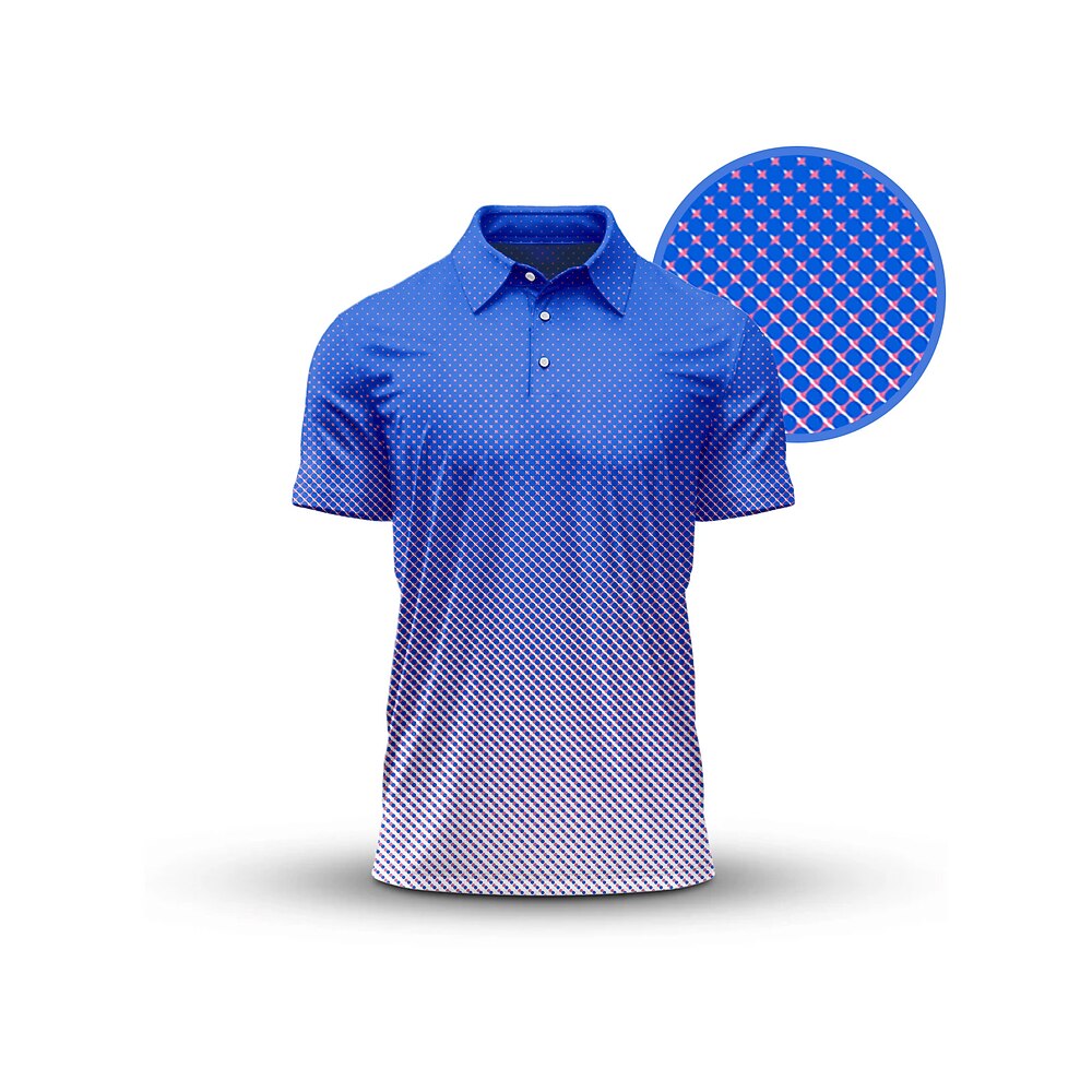 Herren Golf-Poloshirt Weiß Kurzarm Oberteil Golfkleidung, Kleidung, Outfits, Kleidung Lightinthebox