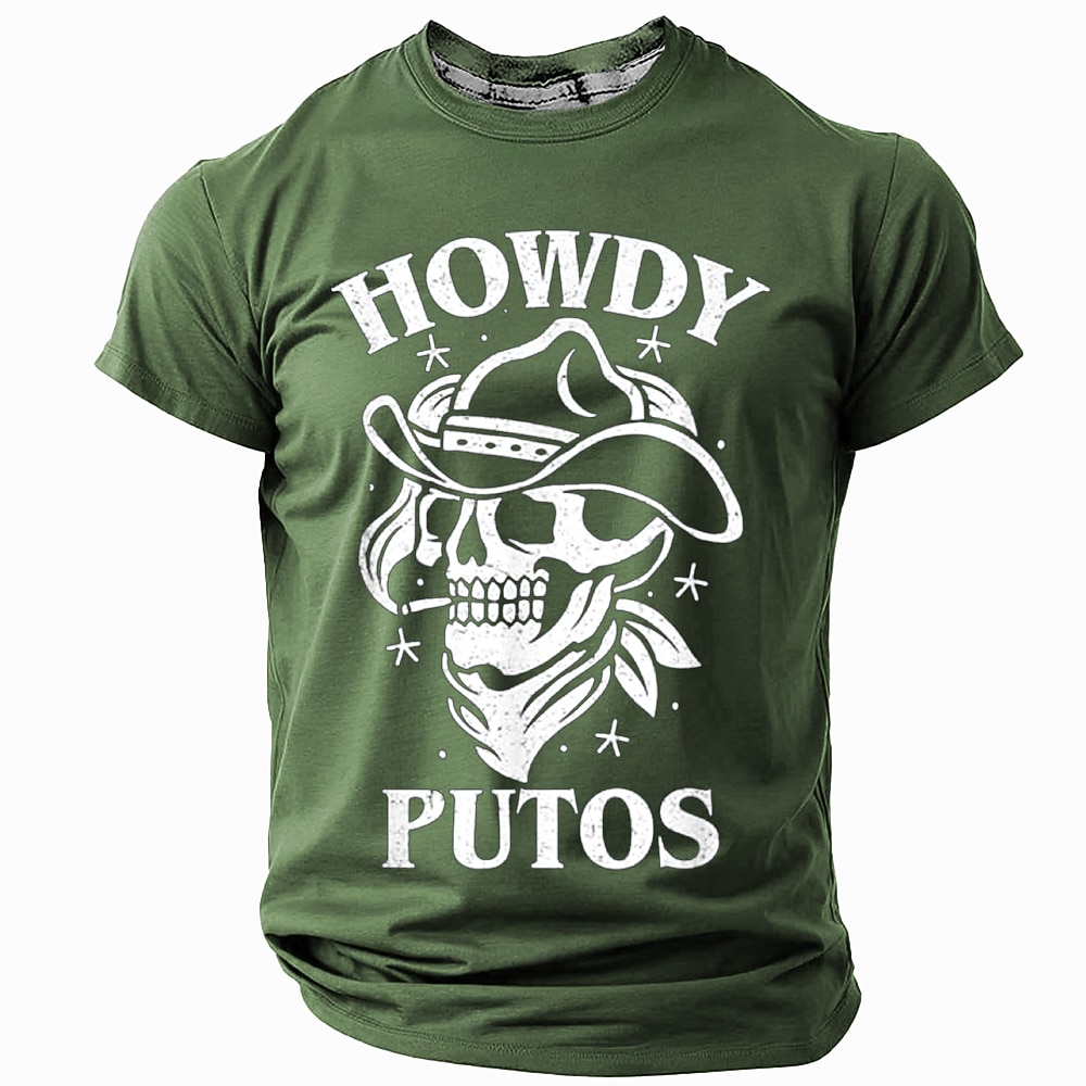 Herren Lustiger Slang T Shirt Kurzarm T-Shirt 3D-Druck Rundhalsausschnitt Hemd Mode Täglich Straße Täglich Schwarz Blau Grün Sommer Frühling Bekleidung S M L XL XXL XXXL Lightinthebox