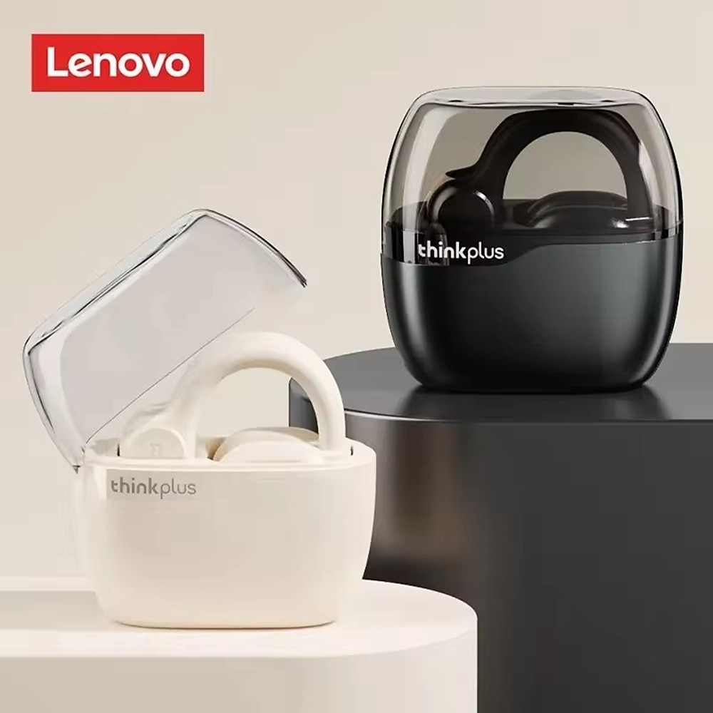 Lenovo lp76 Bluetooth 5.3 Ohrbügel-Ohrhörer HiFi-Stereo-Ohrhörer mit Rauschunterdrückung Gaming-Sport-Headset mit geringer Latenz Lightinthebox