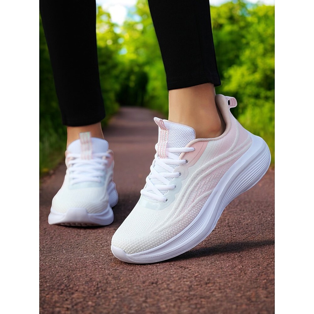 Leichte Sport-Sneaker für Damen - atmungsaktive, rutschfeste Laufschuhe für Fitnessstudio und Outdoor-Workouts Lightinthebox