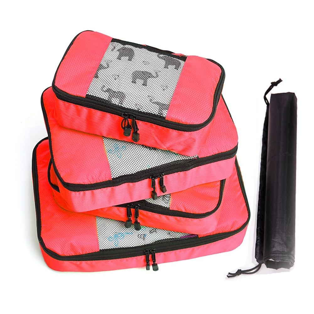 Kompressions-Packwürfel-Set zur Aufbewahrung und Organisation von Reisegepäck, Aufbewahrungstaschen für Kleidung im Schlafzimmer zu Hause, kreativer Unterwäsche-Organizer Lightinthebox