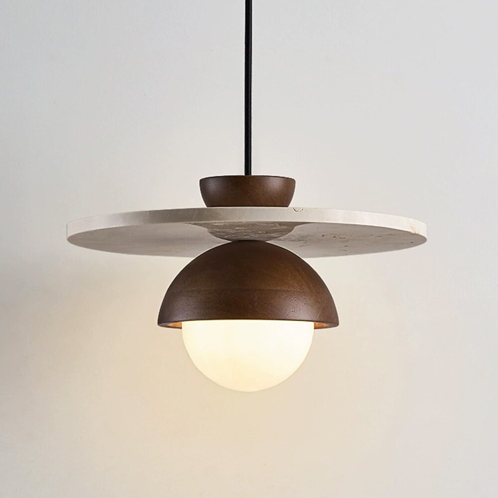 30 cm Hängelaternen-Design Geometrische Formen Pendelleuchte Stein Glas Künsterlischer Stil Vintage-Stil Klassicher Stil Vintage Landhausstil 110-120V 220-240V Lightinthebox