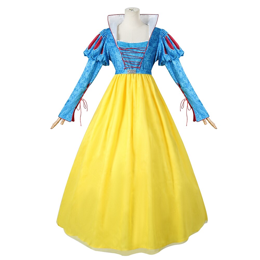 Schneeweiß Prinzessin Kleid Maskerade Urlaub Prinzessin Film Cosplay for Damen Erwachsene Karneval Maskerade Junggesellinnenabschiedsparty Lightinthebox