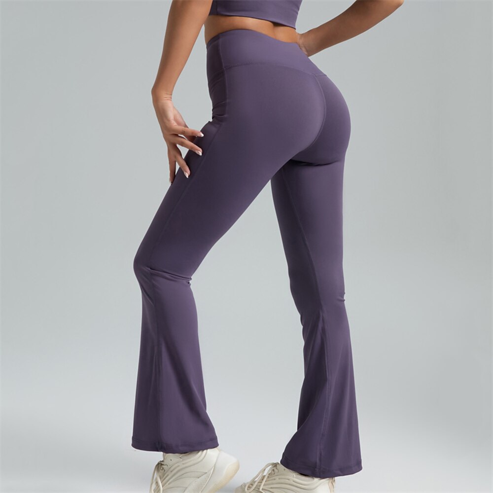 Damen Yogahose Yoga-Leggings Bauchkontrolle Po-Lifting Hohe Taille Yoga Fitnesstraining Pilates Strumpfhosen Schwarz Königsblau Dunkelgrau Spandex Herbst Sport Sportkleidung Dehnbar Schlank Lightinthebox