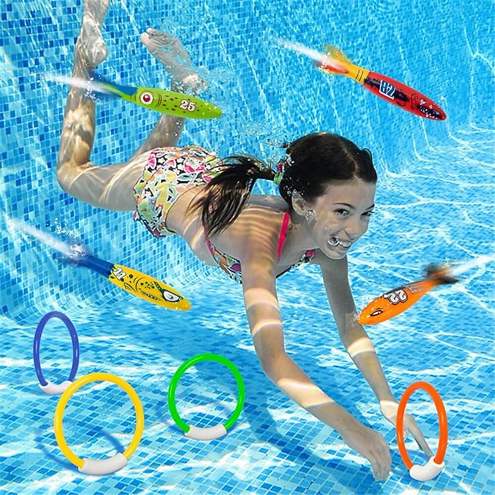 Badewanne Poolspielzeug Sommerspielzeug Sojabohne / 19 pcs Kinder für Wasseraktivitäten und Schwimmbadparty Lightinthebox