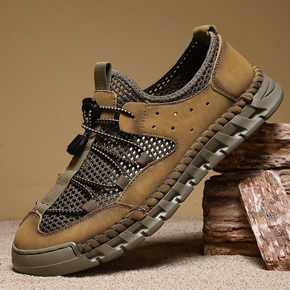 Outdoor-Sandalen für Herren mit robuster Sohle und verstellbarer Passform - leichtes Schuhwerk für Wanderungen, Outdoor-Abenteuer und Strandtage Lightinthebox