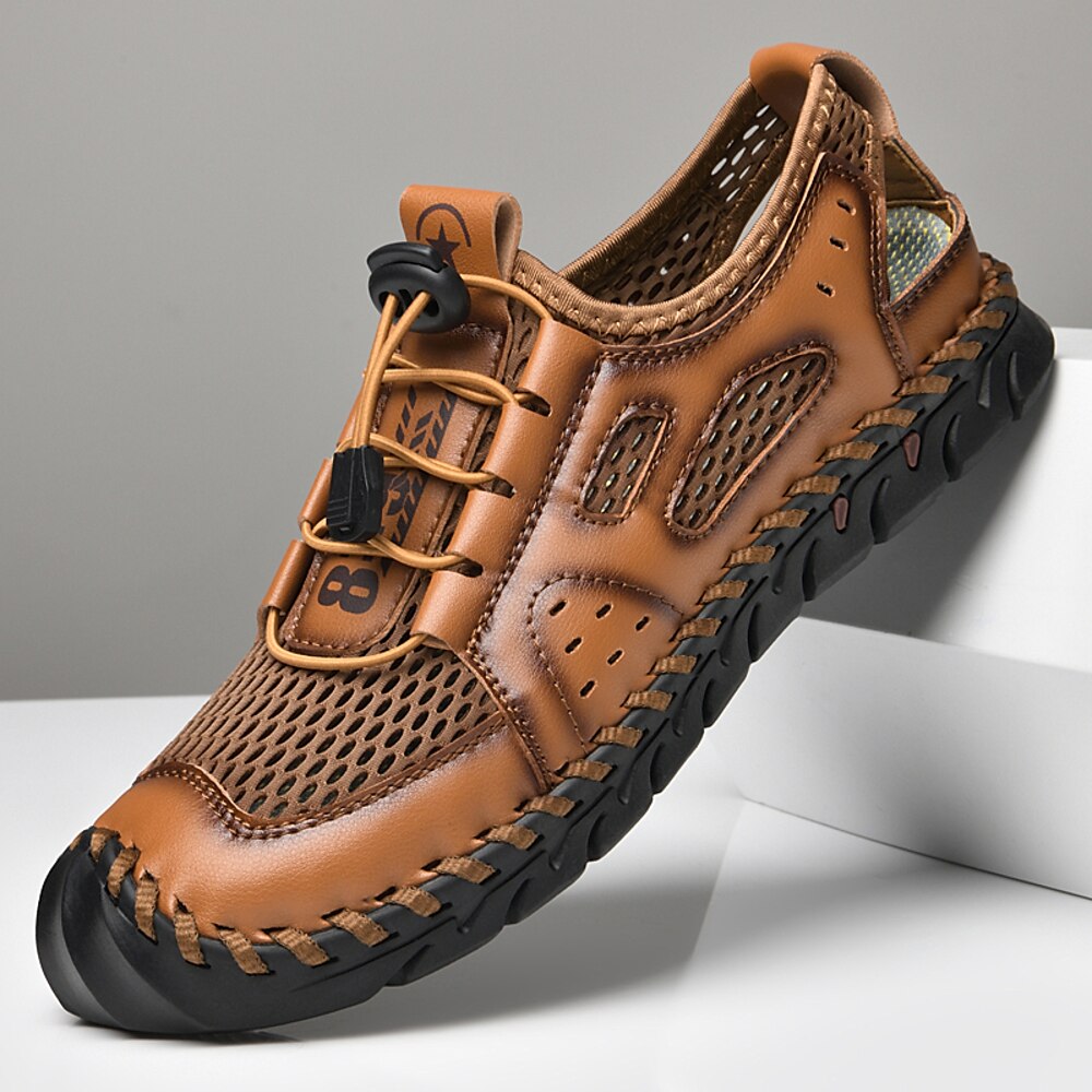 Herren-Sportsandalen mit schnelltrocknendem Mesh und verstellbaren Riemen - ideal zum Wandern, für den Strand und den Alltag Lightinthebox