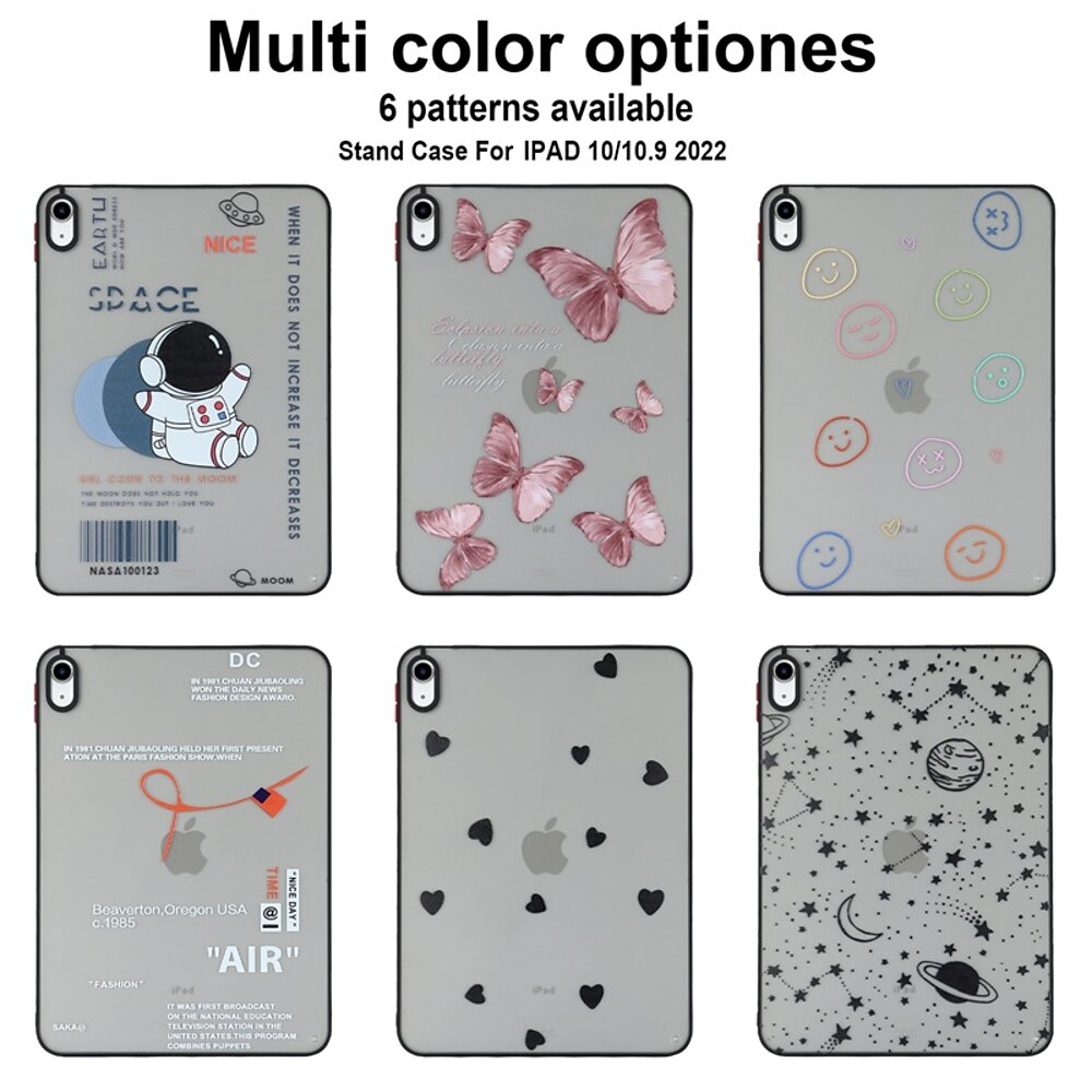 Tablette Hüllenabdeckung Für Apple iPad Air 11(2024) iPad Air 13(2024) iPad Pro 11(2024) iPad Pro 13(2024) iPad 10,9'' 10 iPad Air 5. 4. 10,9 iPad 9., 8., 7. Generation 10,2 Zoll iPad Air 3 Lightinthebox