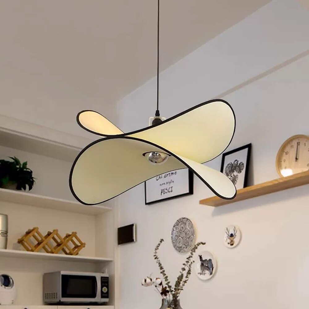 40 cm Hängelaternen-Design Pendelleuchte Stoff Stoff Künsterlischer Stil Neuheit Stilvoll Naturinspiriert Landhausstil 110-120V 220-240V Lightinthebox