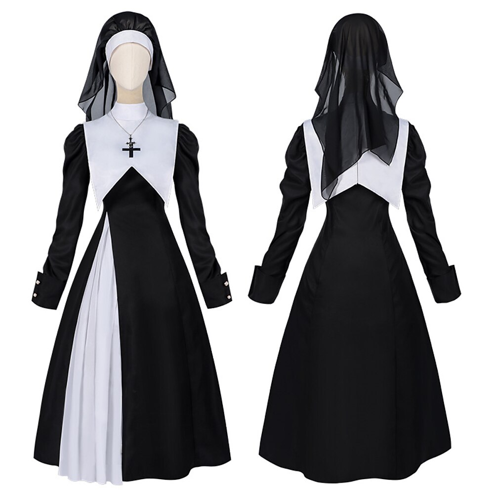 Outfits Cosplay Kostüm Partykostüm Maskerade Damen Weihnachten Maskerade Leistung Party Halloween 1 Halskette Kleid Schal Lightinthebox