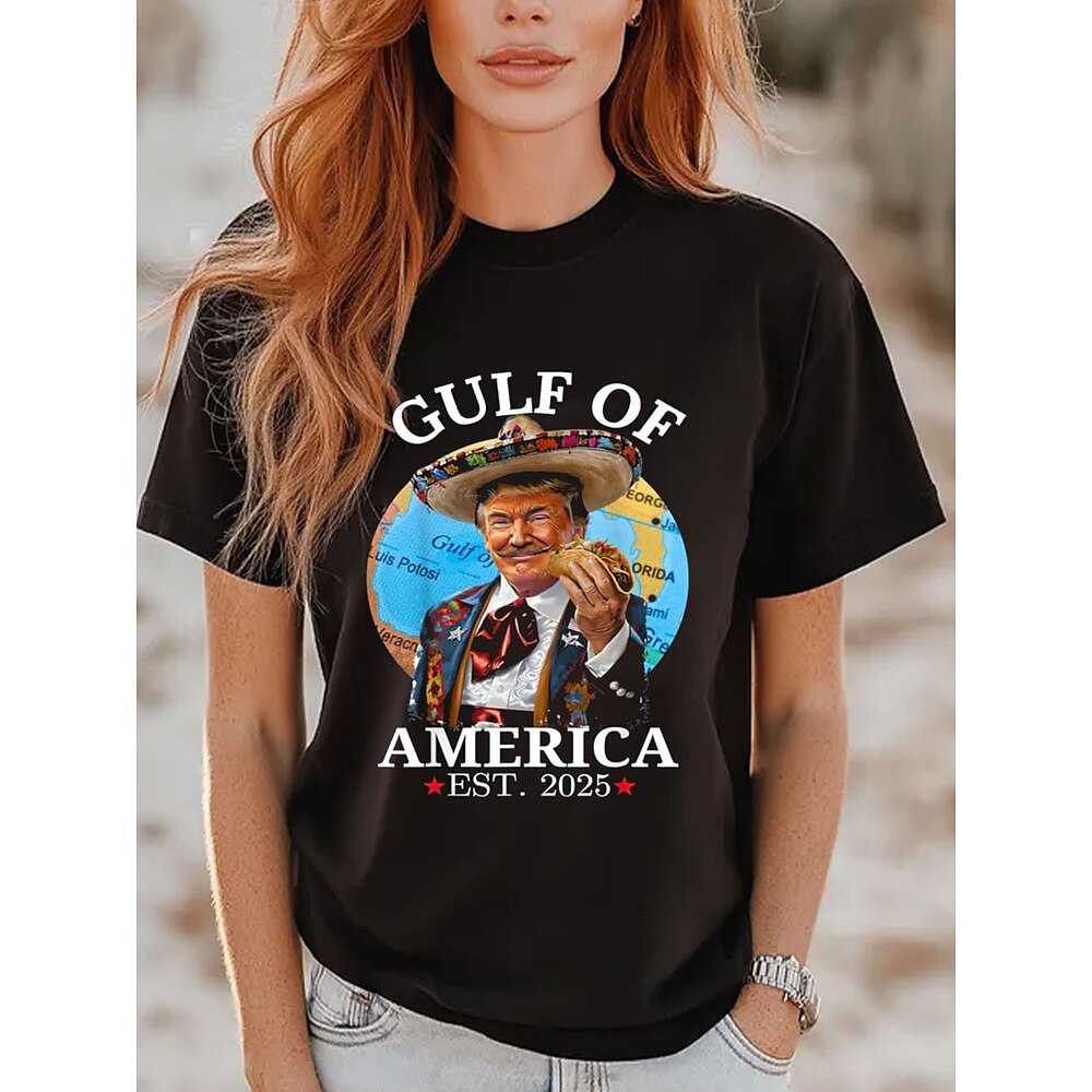 Muttertag Damen T Shirt Grafik Buchstabe Stilvoll Lässig Kurzarm Rundhals Normale Oberteile Täglich Wochenende Druck Schwarz Sommer Frühling Lightinthebox
