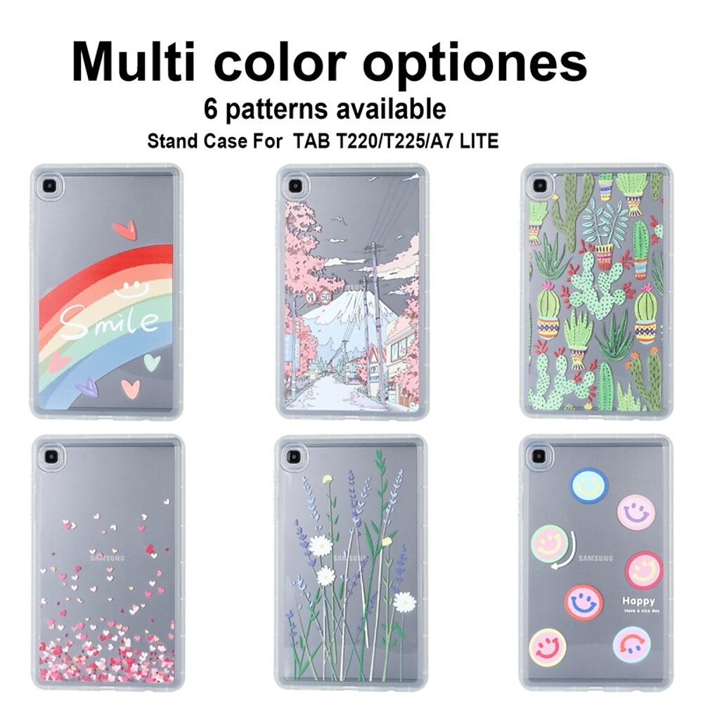 Tablette Hüllenabdeckung Für Samsung Galaxy Tab A9 8.7 S9 11 inch S9 Plus 12.4 S8 Plus 12.4'' S8 11'' S7 Plus 12.4 S7 11'' S6 Lite 10,4 A8 10.5'' A7 Lite 8.7'' Vollschutz Stoßfest Grafik TPU Lightinthebox