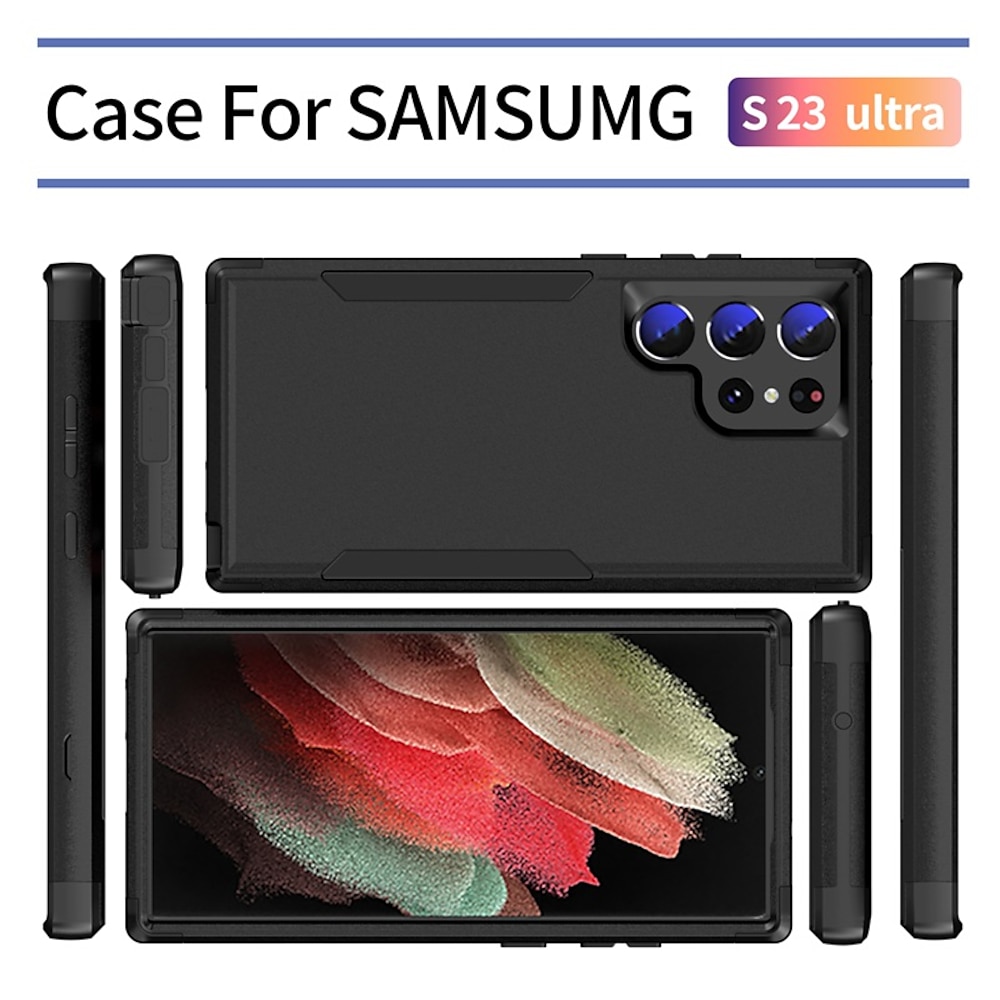 Handy Hülle Handyhüllen Für Samsung Galaxy S24 S23 S22 S21 Ultra Plus A14 A54 A53 A33 A12 A32 A52 A13 S25 Rückseite Stoßfest Retro TPU PC Lightinthebox